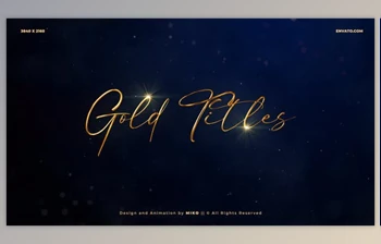 Download Gold Titles <span class='badge badge-warning'>4K</span> (<span class='badge badge-warning'>Videohive</span> 36270232) - AE <span class='badge badge-warning'>Project</span>