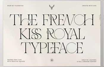 Download The French Kiss Royal Typeface CreativeMarket <span class='badge badge-warning'>6941348</span>