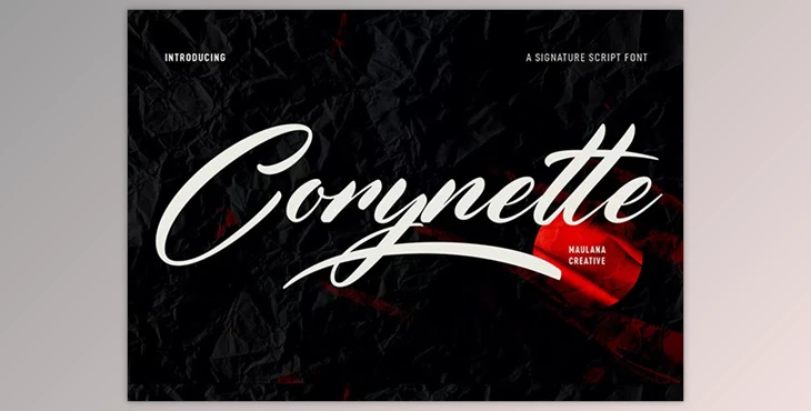 Download Corynette Signature Script Font