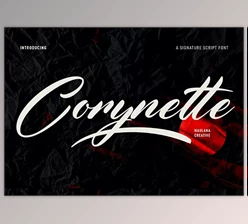 Download Corynette Signature Script Font