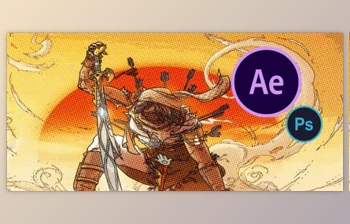 Download Adobe <span class='badge badge-warning'>After</span> <span class='badge badge-warning'>Effects</span> <span class='badge badge-warning'>CC</span> Course : Learn Comic Book Animation