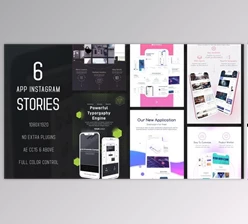 Download App / Website Instagram Stories (Videohive 36200813) - AE Project
