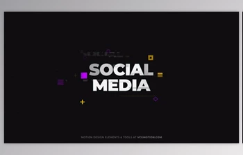 Download Social <span class='badge badge-warning'>Media</span> – Glitch (Videohive 36324387) - AE Project