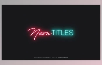 Download Titles – Neon (Videohive <span class='badge badge-warning'>36327630</span>) - AE Project