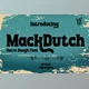Download MackDutch – Rough decorative font
