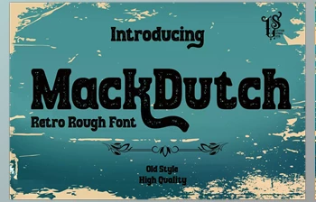 Download MackDutch – Rough decorative <span class='badge badge-warning'>font</span>