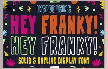 Download Hey Franky – Fun <span class='badge badge-warning'>Display</span> <span class='badge badge-warning'>Font</span> - CreativeMarket 6024272