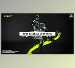 Download Your Baseball Intro – Baseball Promo Video DaVinci Resolve Template (Videohive 35553927)