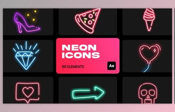 Download Neon <span class='badge badge-warning'>Icons</span> for After Effects (<span class='badge badge-warning'>Videohive</span> 36312671) - AE <span class='badge badge-warning'>Project</span>