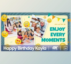 Download Happy Birthday Kayla (Videohive 36293704) - AE Project