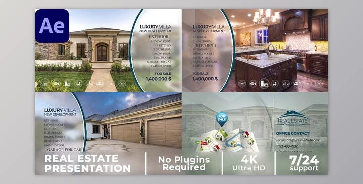 Download Elegant Real Estate Presentation (Videohive 36305841) - AE Project