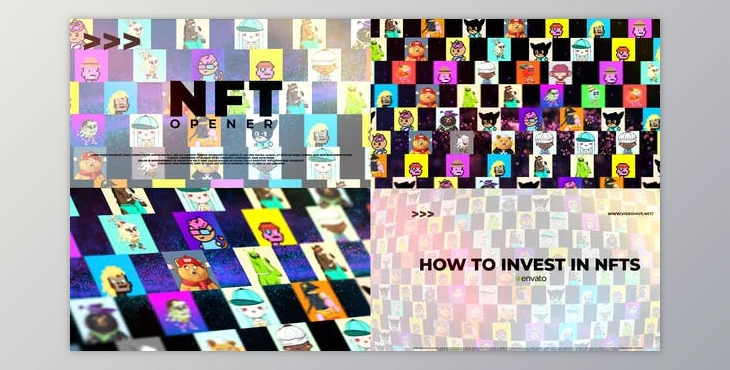 Download NFT Opener with Particles (Videohive 36332034) - AE Project