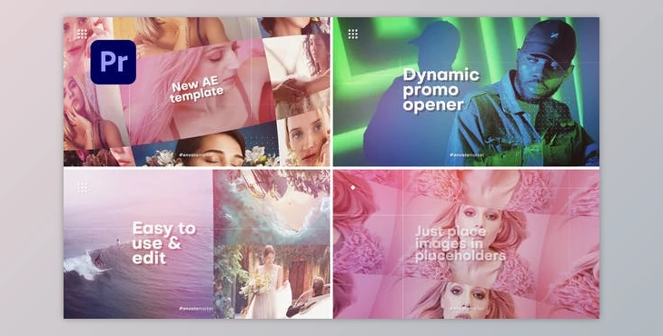 Download Stylish Promo Opener | Premiere Pro (Videohive 36348614)