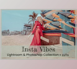 Download Insta Vibes Photoshop Actions LUTs CreativeMarket - 7010312