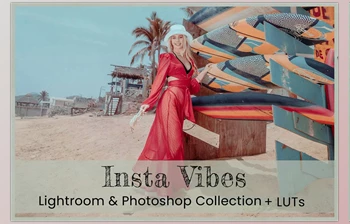 Download Insta Vibes <span class='badge badge-warning'>Photoshop</span> <span class='badge badge-warning'>Actions</span> LUTs CreativeMarket - 7010312