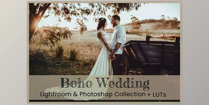 Download Boho Wedding Photoshop Actions CreativeMarket - 6284731