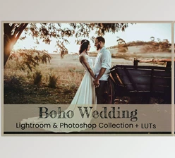Download Boho Wedding Photoshop Actions CreativeMarket - 6284731