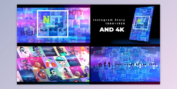 Download NFT Modern and Fast Dynamic Opener (Videohive 36371925) - AE Project
