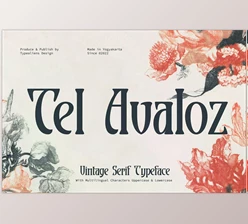 Download Tel Avaloz Typeface Font