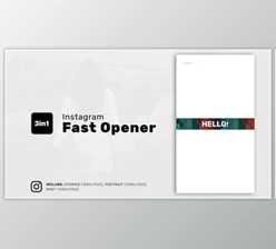 Download Instagram Fast Opener (Videohive 36343900) - AE Project