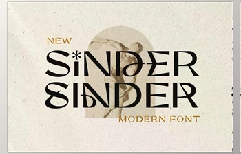 Download Sinder – Modern Font <span class='badge badge-warning'>CreativeMarket</span> 6981699