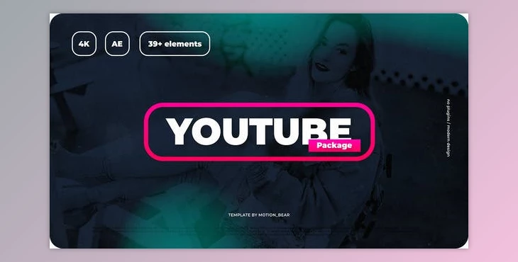 Download Youtube Package (Videohive 22549651) - AE Project