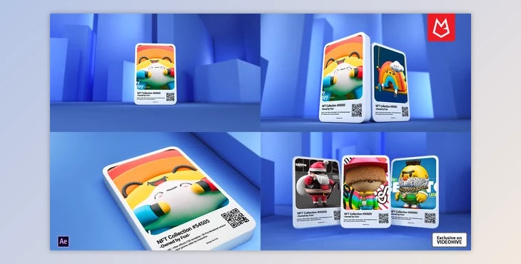 Download NFT Collection Promo Mockup (Videohive 36260154) - AE Project