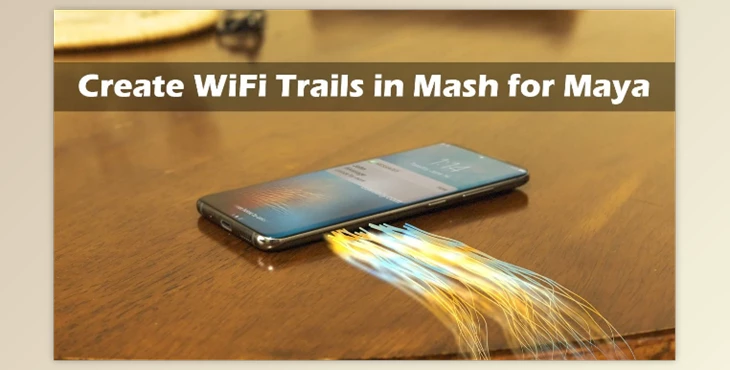 Download Create VFX Wi-Fi Trails with MASH for Maya By Jonathon Parker