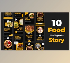 Download Food Promo Stories – Food Instagram Story Pack (Videohive 34916616) - AE Project