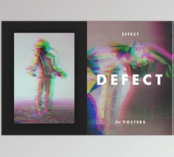 Download Defect Photo Effect for Posters CreativeMarket - 7021655