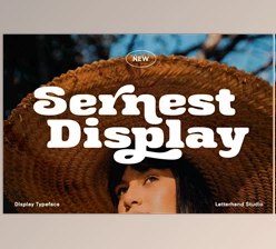 Download Sernest Display Font Creativemarket 6990666
