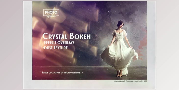 Download Crystal Bokeh Effect Overlays CreativeMarket - 7006526