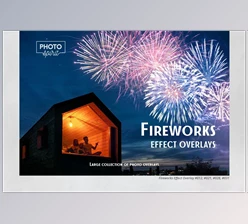 Download Fireworks Effect Overlays CreativeMarket - 6791171