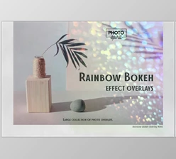 Download Rainbow Bokeh Effect Overlays CreativeMarket - 7006801