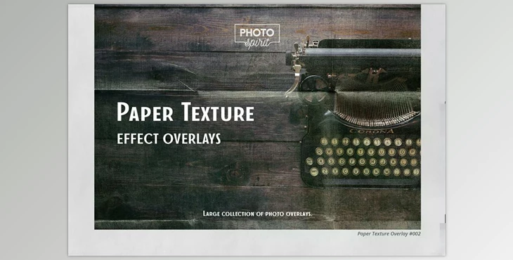Download Paper Texture Effect Overlays CreativeMarket - 6916337