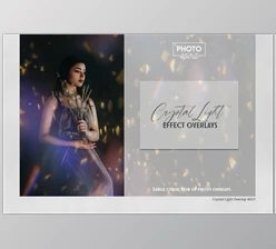 Download Crystal Light Effect Overlays CreativeMarket - 6919478