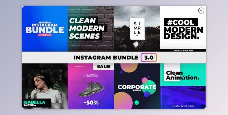 Download Instagram Bundle (Videohive 21723174) - AE Project