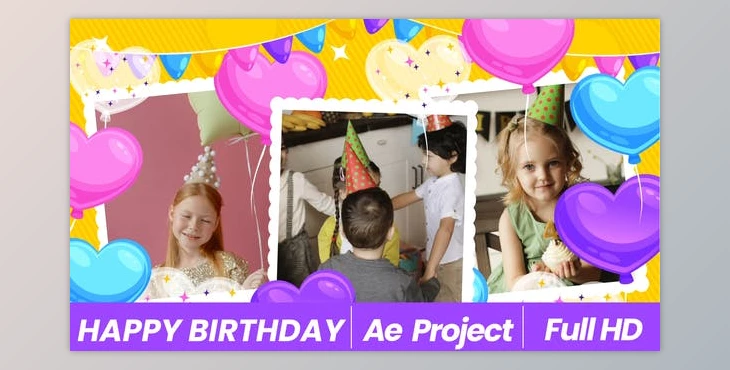Download Happy Birthday (Videohive 36428923) - AE Project