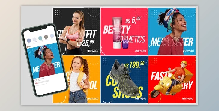Download Social Media – FEED – Sale (Videohive 36441170) - AE Project