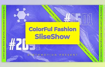 Download <span class='badge badge-warning'>Colourful</span> Fashion Plastic SlideShow (Videohive 36447434) - AE Project
