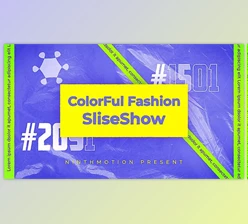 Download Colourful Fashion Plastic SlideShow (Videohive 36447434) - AE Project