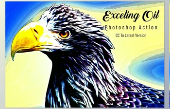 Download <span class='badge badge-warning'>Excelling</span> Oil Photoshop Action CreativeMarket - 7028490