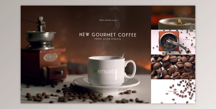Download Videohive New Gourmet Coffee 25692222