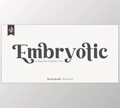 Download Al Embryotic Font