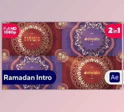 Download Ramadan Intro || Ramadan Opener (2 in 1) (Videohive 36424732) - AE Project