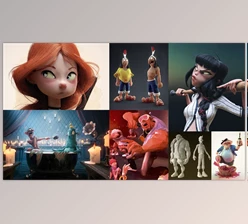 Download Creation of Characters From 2D to 3D By Matias Zadicoff