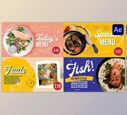 Download Restaurant Food Menu | After Effects (Videohive 36455048) - AE Project
