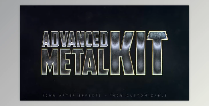 Download Advanced Metal Kit (Videohive 36457219) - AE Project