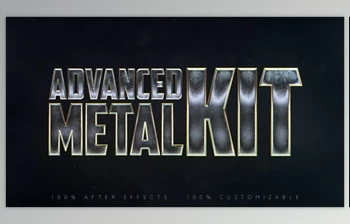 Download Advanced Metal <span class='badge badge-warning'>Kit</span> (Videohive 36457219) - AE Project