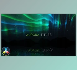 Download Aurora Titles DaVinci Resolve (Videohive 31279418)